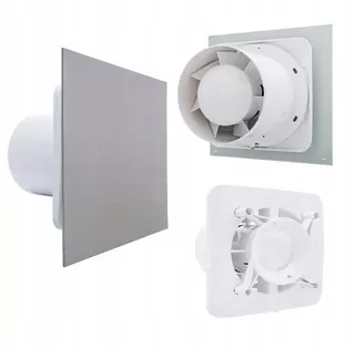 Ventika KLIQ100BASEH + KLIQFP180PLATINUM ventilátor do kúpeľne 100 mm